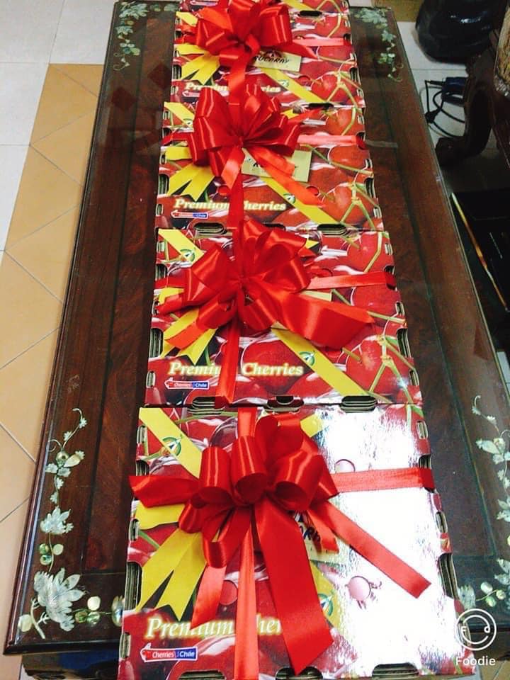 HỘP QUÀ CHERRY BIẾU TẾT