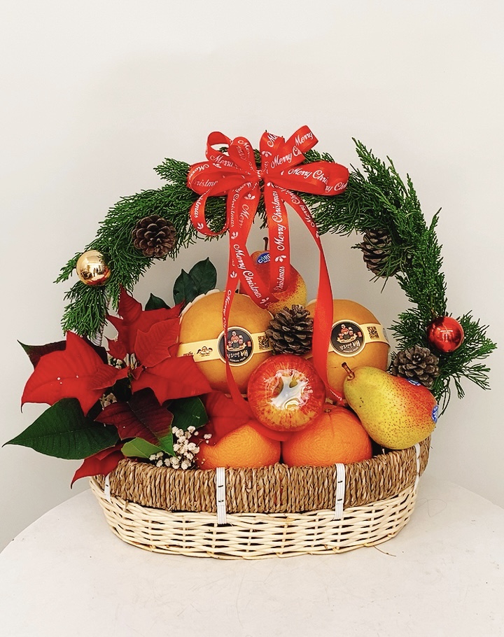 GIỎ TRÁI CÂY MỪNG GIÁNG SINH 