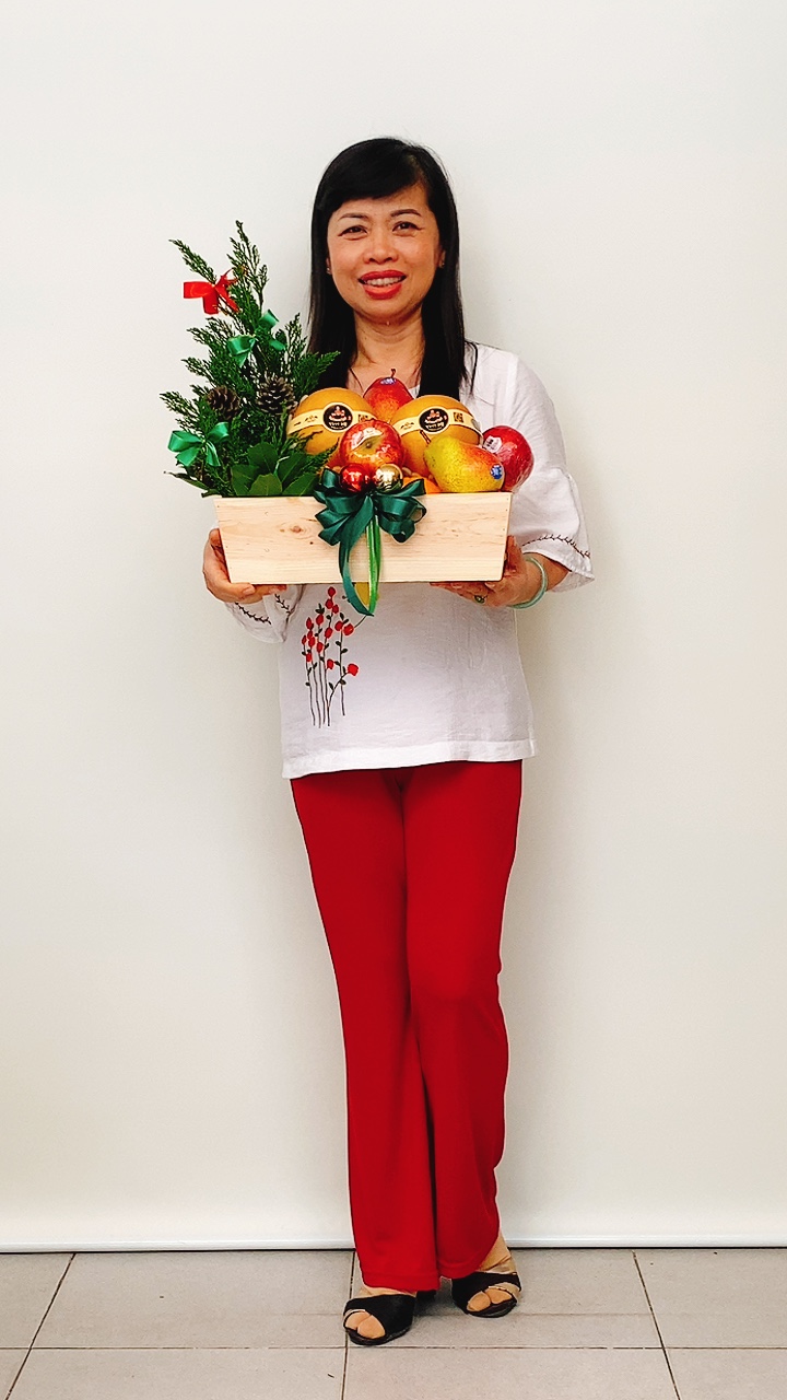 HỘP QUÀ TRÁI CÂY TẶNG GIÁNG SINH NOEL